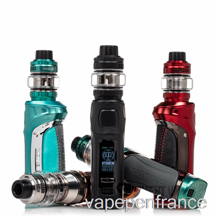 Smok Mag Solo 100w Kit De Démarrage Stylo Vape Bleu Vert